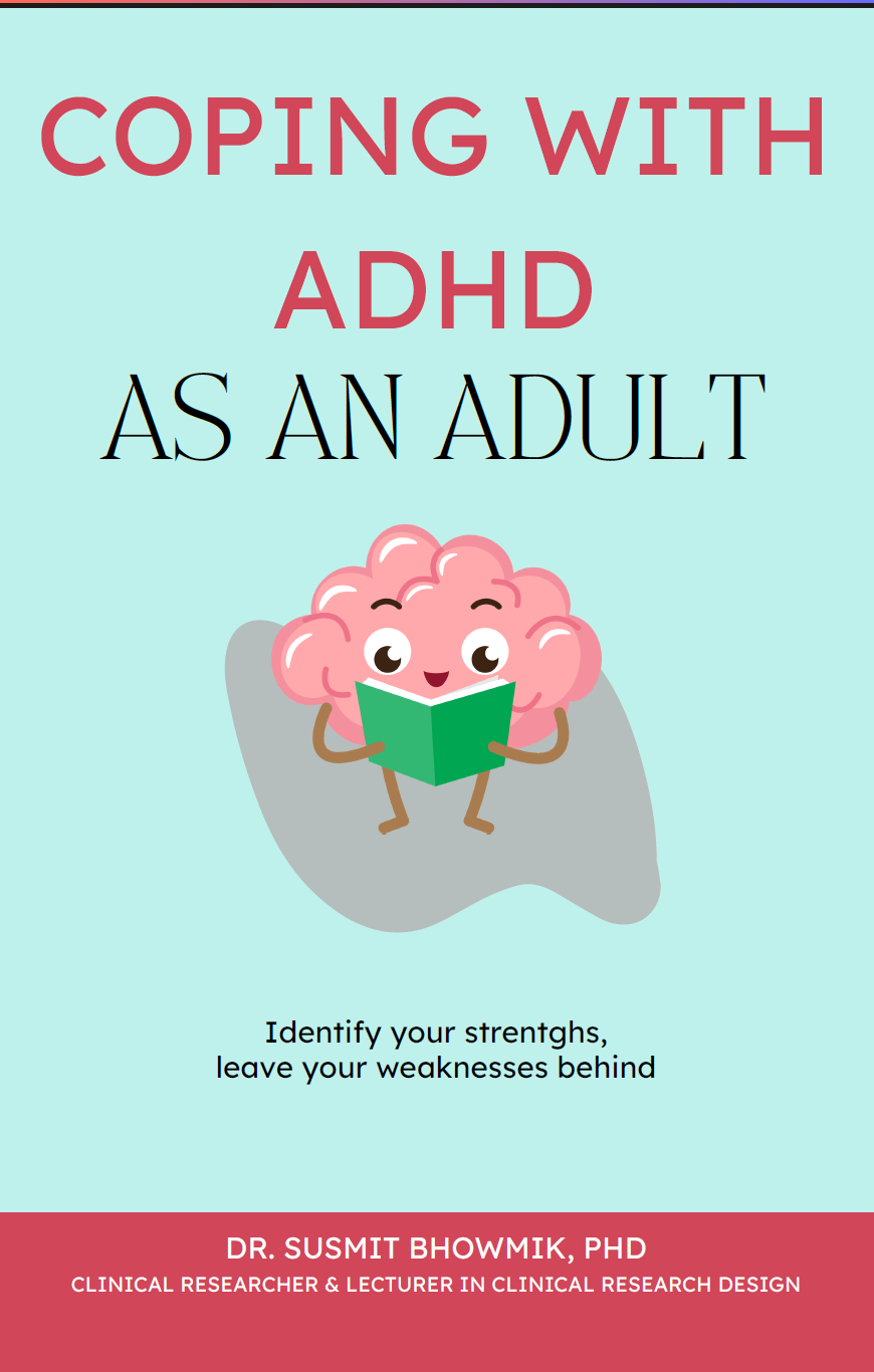 ADHD coping strategies for adults printable guide cover page